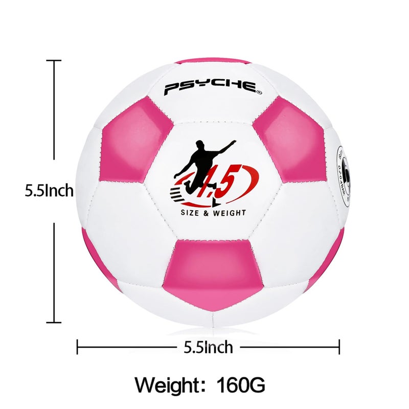 Wisdom Leaves Mini Soccer Ball for Kids/Toddlers,Small Soccer Balls Size 1.5,Baby Toy Balls for Indoor and Outdoor Play Games,Soft and Lightweightï¼ˆ160gï¼‰ - Image 4